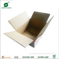 EMPTY CARTON PACKAGING BOX WITH FLAP